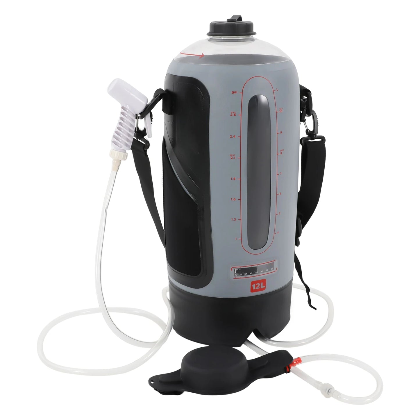 Bymaocar Portable Pressure Camp Shower With Air Pump