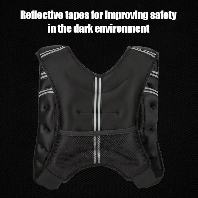 Adjustable Weighted Vest For Strength Training And Cardio