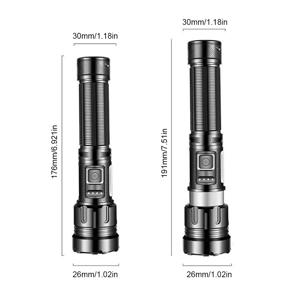 Laimanei 800LM COB LED Outdoor Lantern USB Rechargeable IPX4 Waterproof
