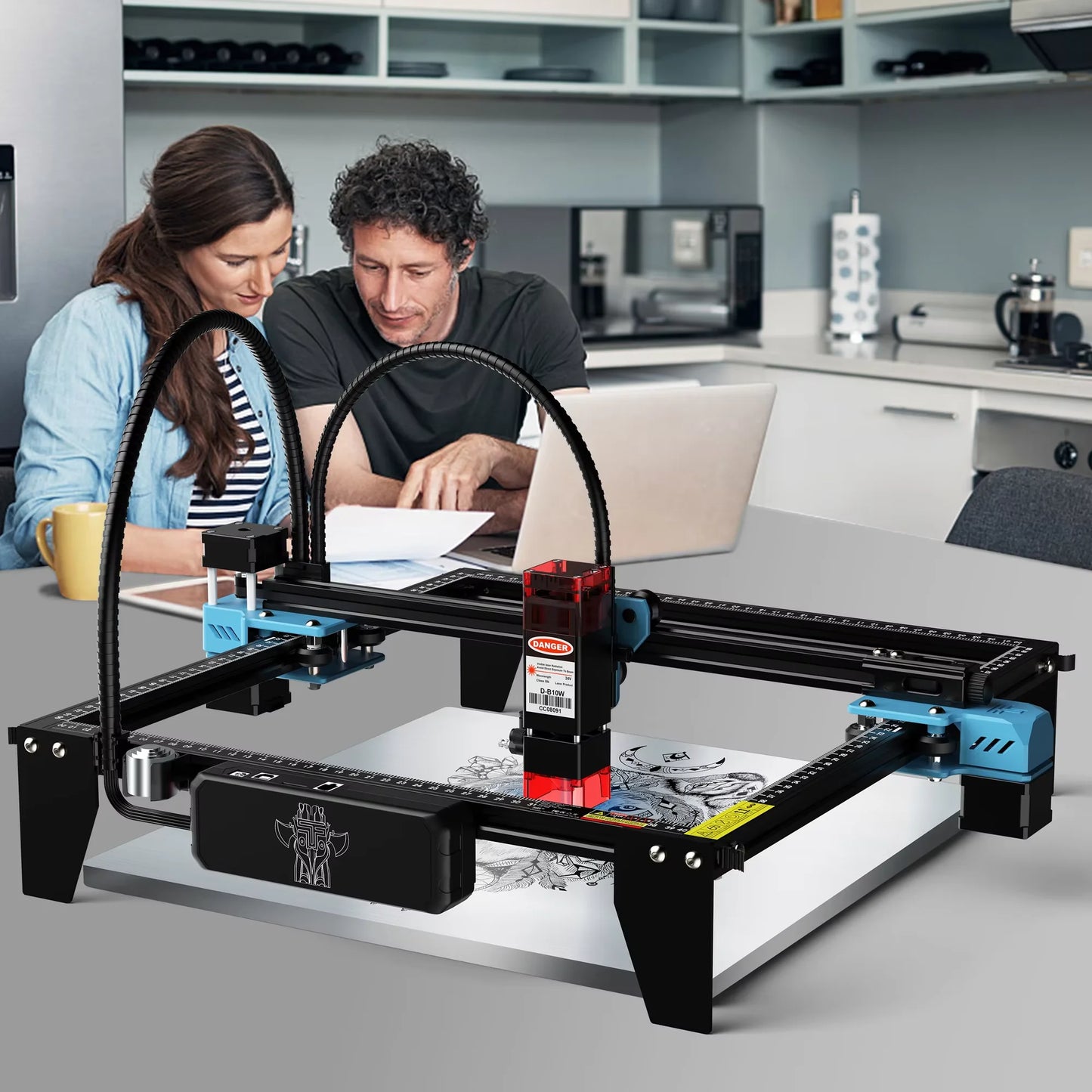 Two Trees TTS-10 Pro 80W Laser Engraver CNC Wood Cutter