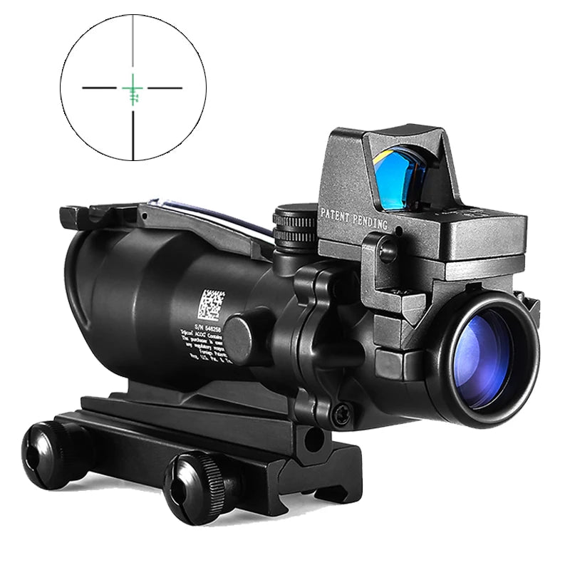 Nabila Adjustable Red Dot Tactical Rifle Scope For Hunting