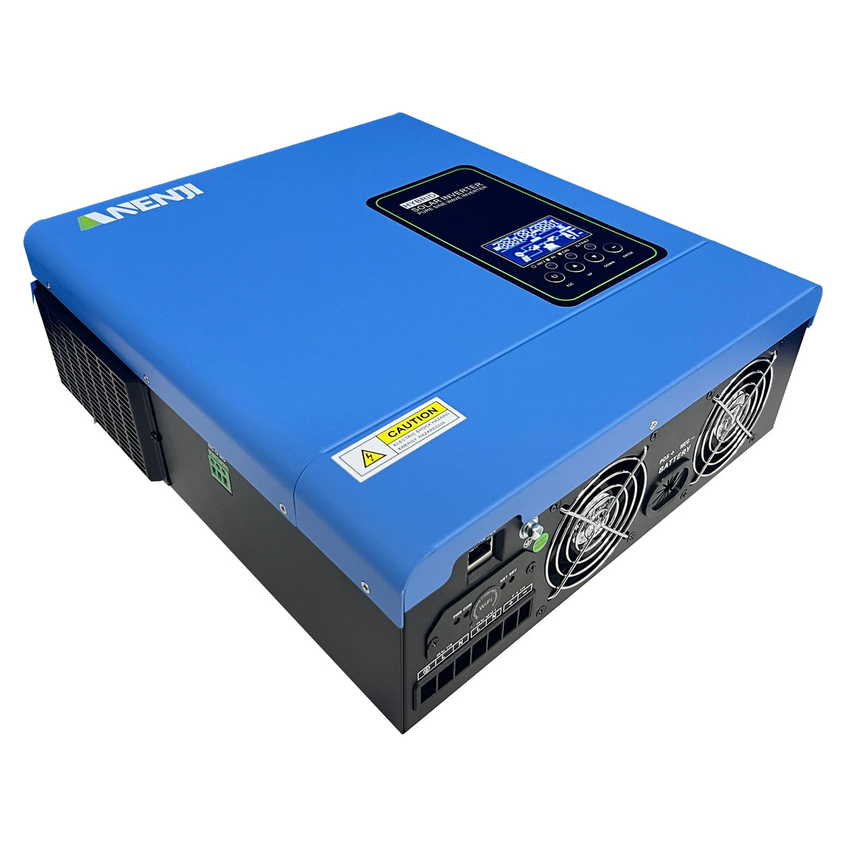 Anenji 3KW Hybrid Solar Inverter Pure Sine Wave MPPT Charger