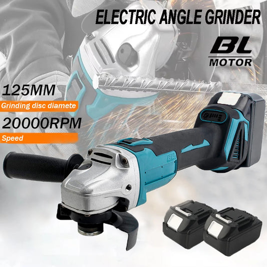 Magnitt Brushless Variable Speed Angle Grinder for Makita 18V Batteries
