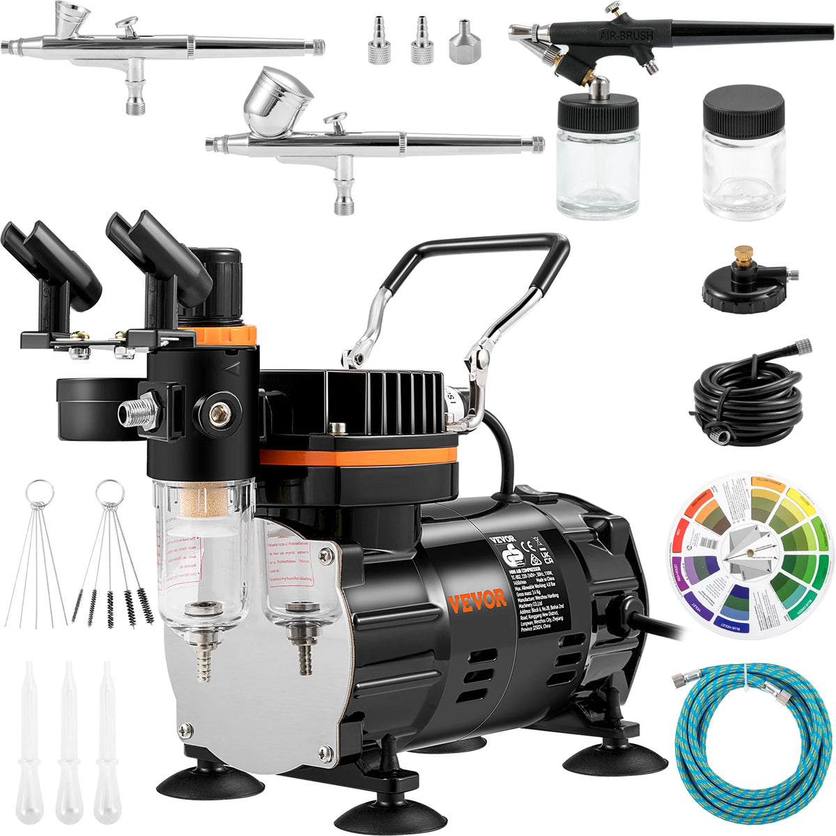 SucceBuy Professional 120W Electric Dual-Action Airbrush Paint Sprayer