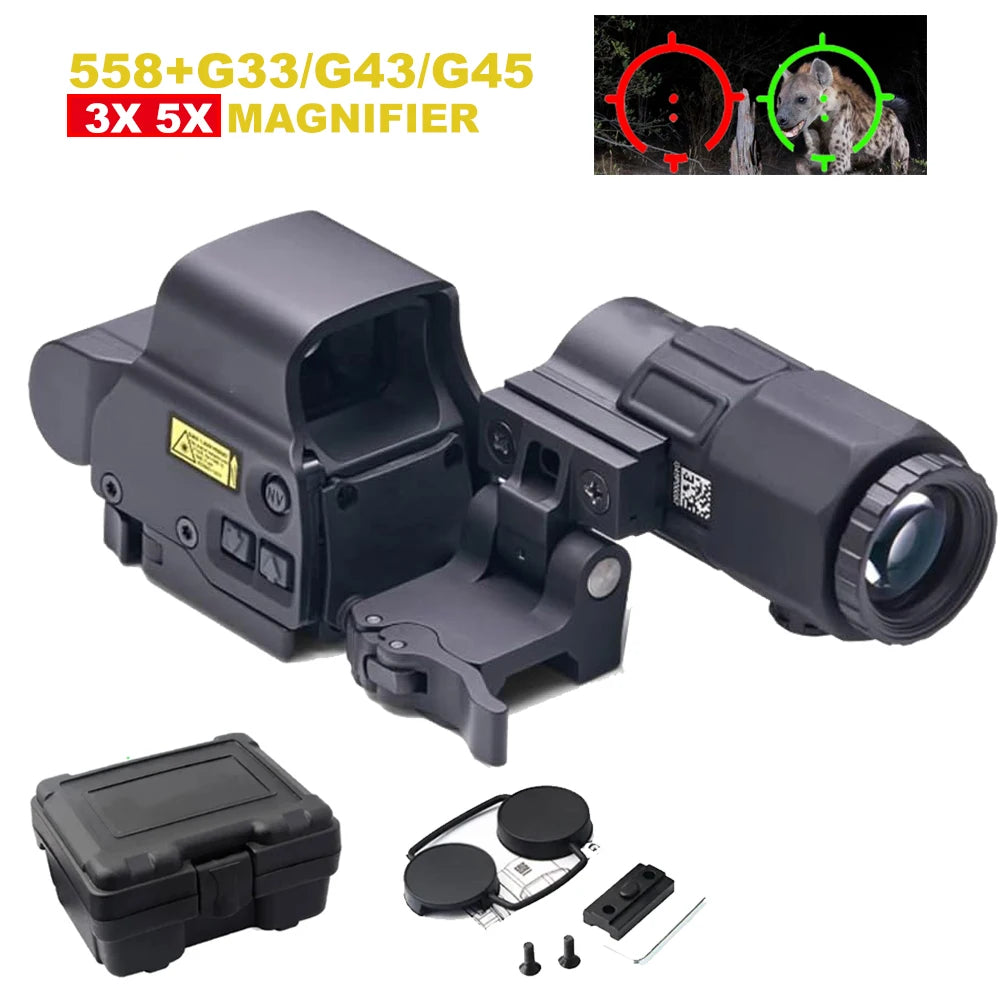 Bestsight Holographic Collimator Sight With Quick Detach Mount