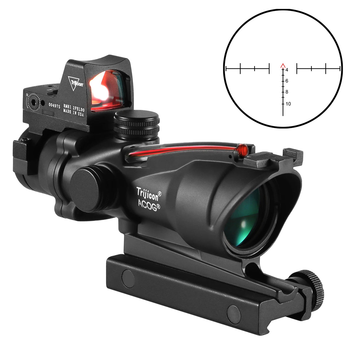Nabila Adjustable Red Dot Tactical Rifle Scope For Hunting