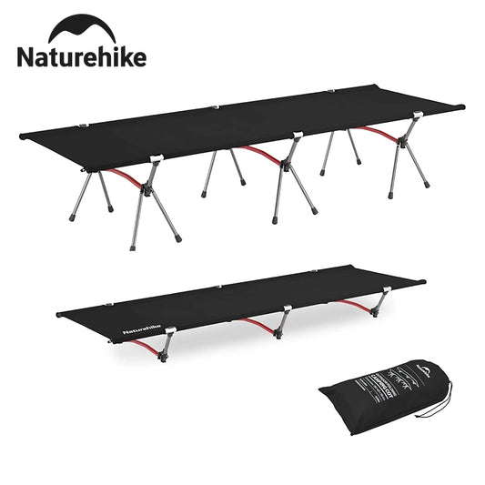 Naturehike Ultralight Folding Camping Cot With Adjustable Height