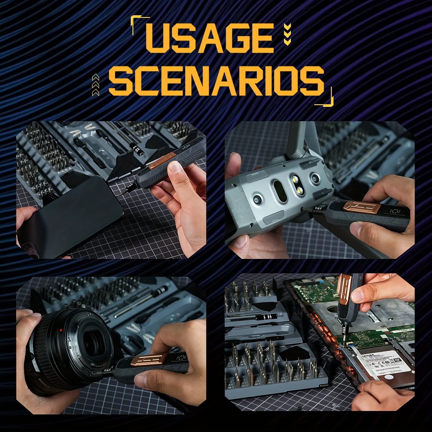 JAKEMY Precision Screwdriver Set With Magnetic Bits For Phones PCs