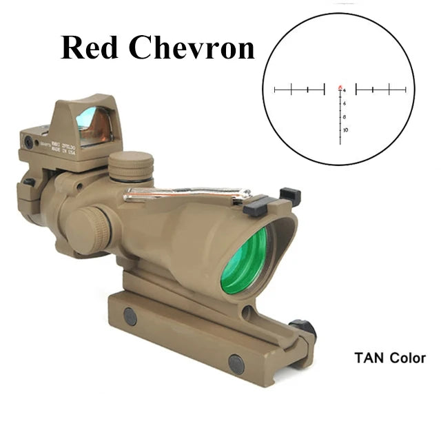 Nabila Adjustable Red Dot Tactical Rifle Scope For Hunting