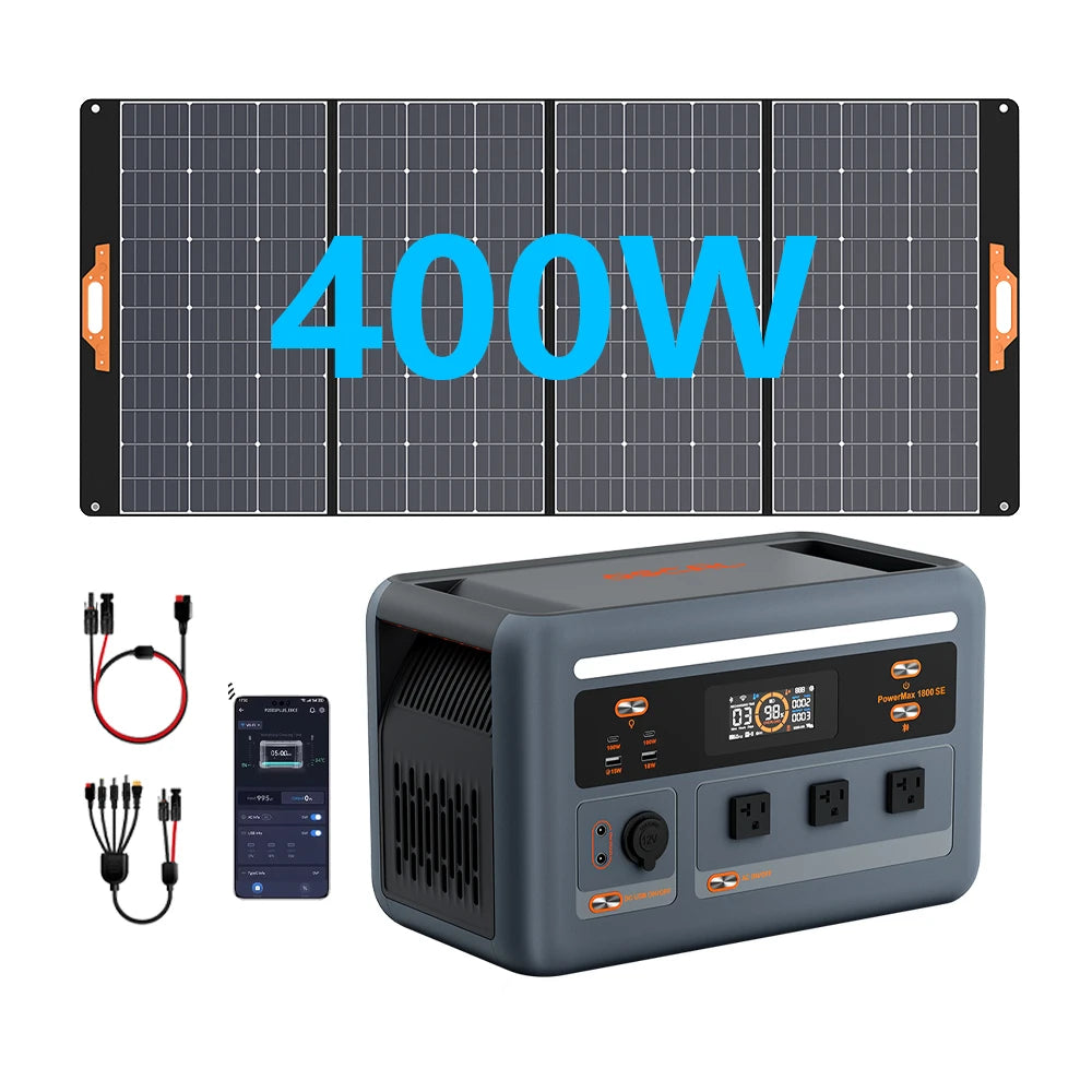 OSCAL PowerMax 1800W Portable Power Station 1024Wh LiFePO4 UPS