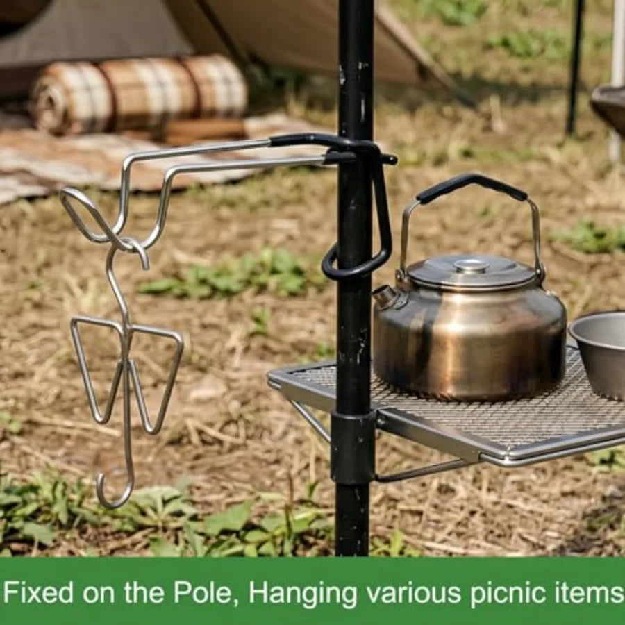 Camping Lantern Hooks 4 Pack Stainless Steel Non Slip Hangers