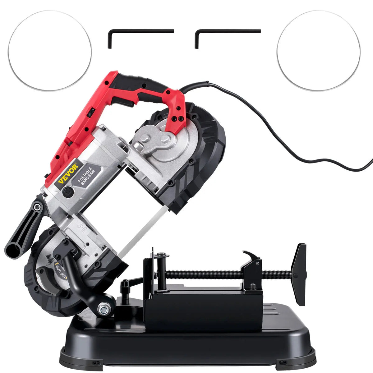Succebuy Portable Cordless Bandsaw With Variable Speed 10 Amp Motor