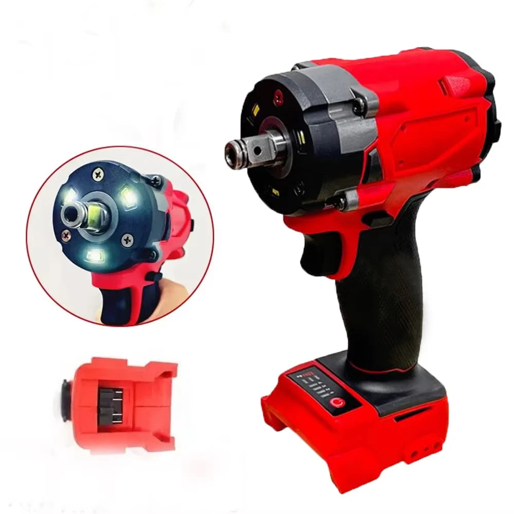 Magnitt Brushless Impact Wrench 500Nm Cordless 18V 4 Speed Drive