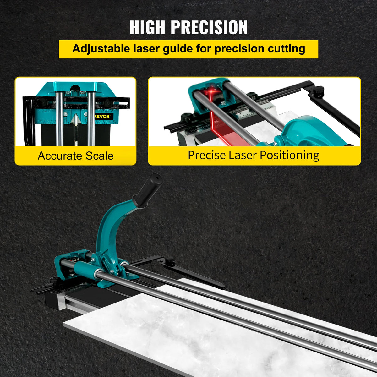Manual Tile Cutter For Ceramic Tiles High Precision Cutting