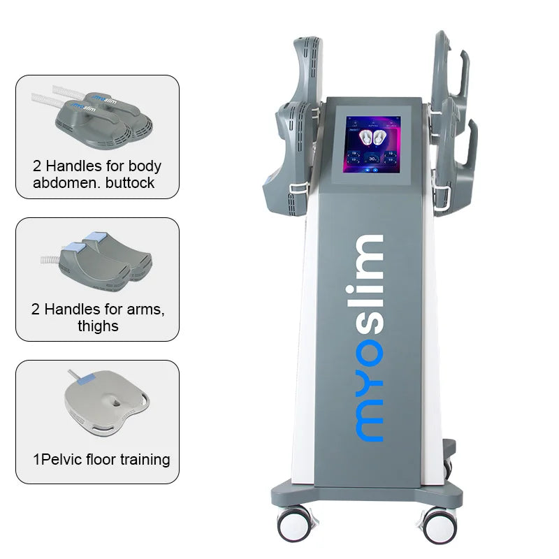 MYOslim Body Sculpting Machine 6500W 200hz High-Energy Muscle Stimulator for Body Sculpting And Slimming Equipment