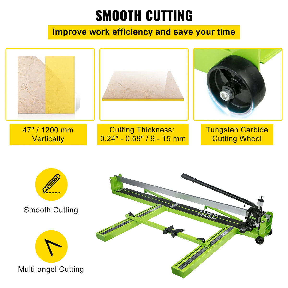 Manual Infrared Laser Tile Cutter For Porcelain And Ceramic