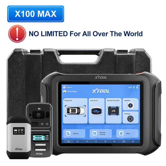 XTOOL X100 MAX V2.0 Key Programmer All Keys Lost Diagnostics