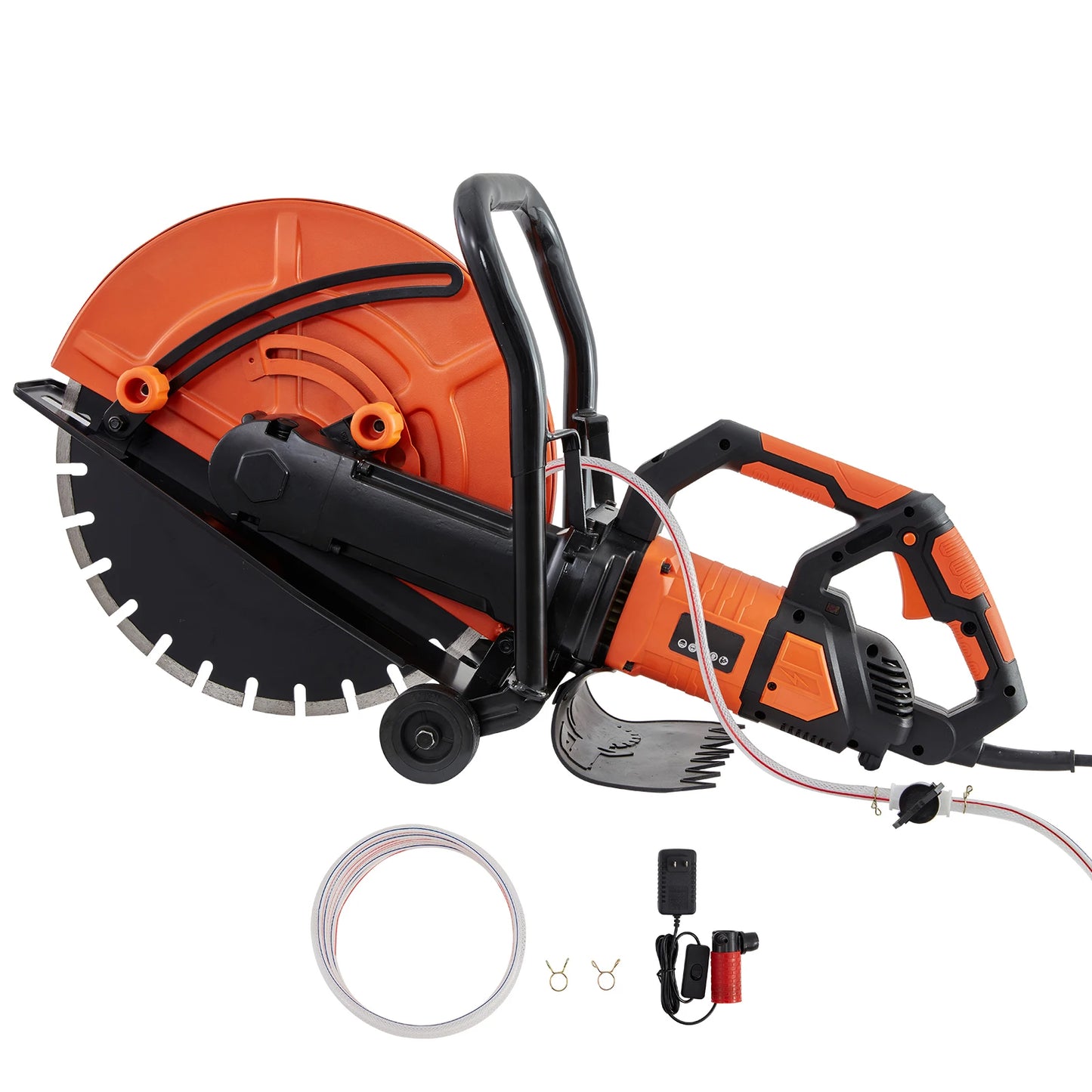 SucceBuy Electric Concrete Saw 3200W Heavy Duty Cutter For Construction