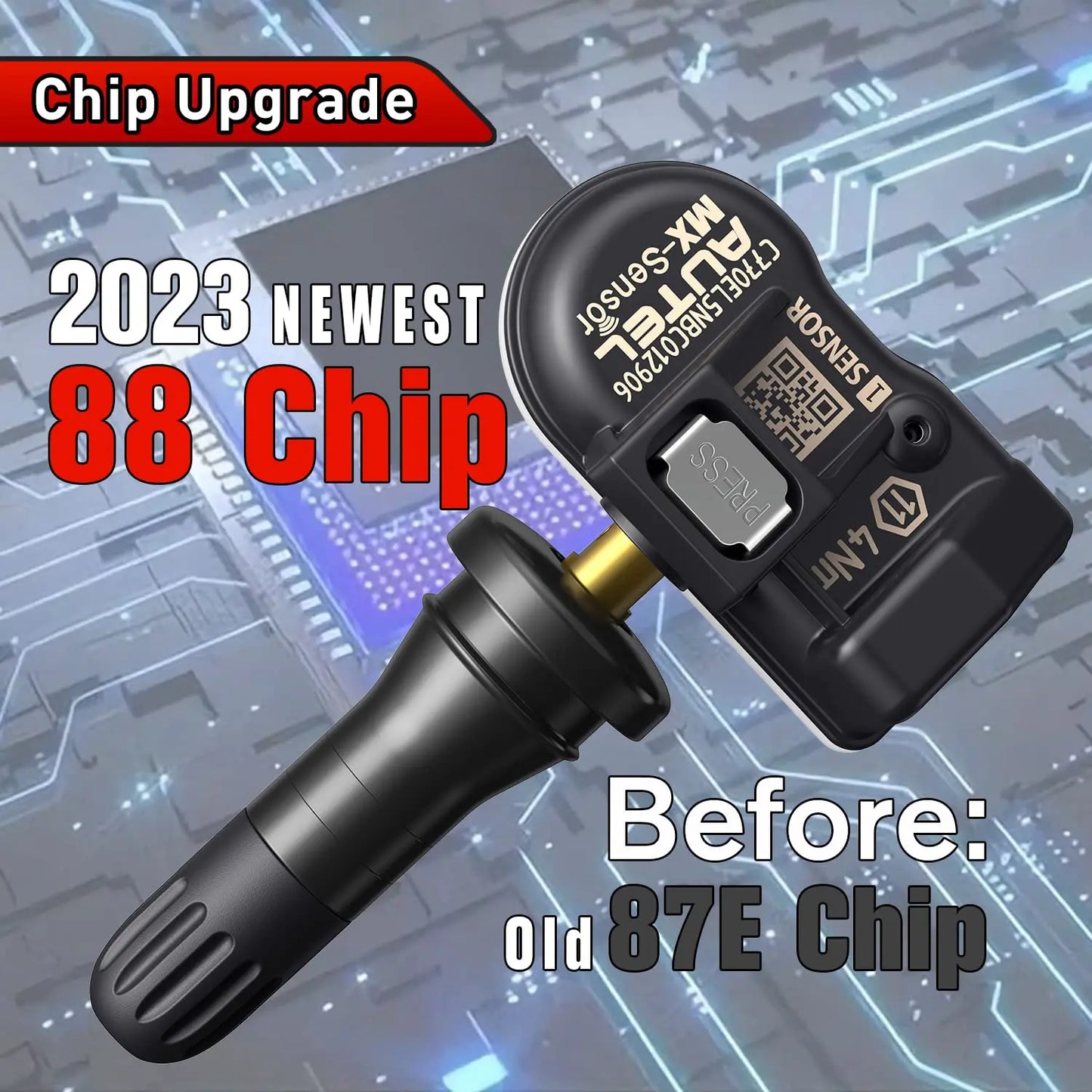 Autel Sensor TPMS 2in1 315MHz 433MHz MX-Sensor Tire Pressure Monitor System Sensor OE-Level Programmable Cloneable TPMS Sensor