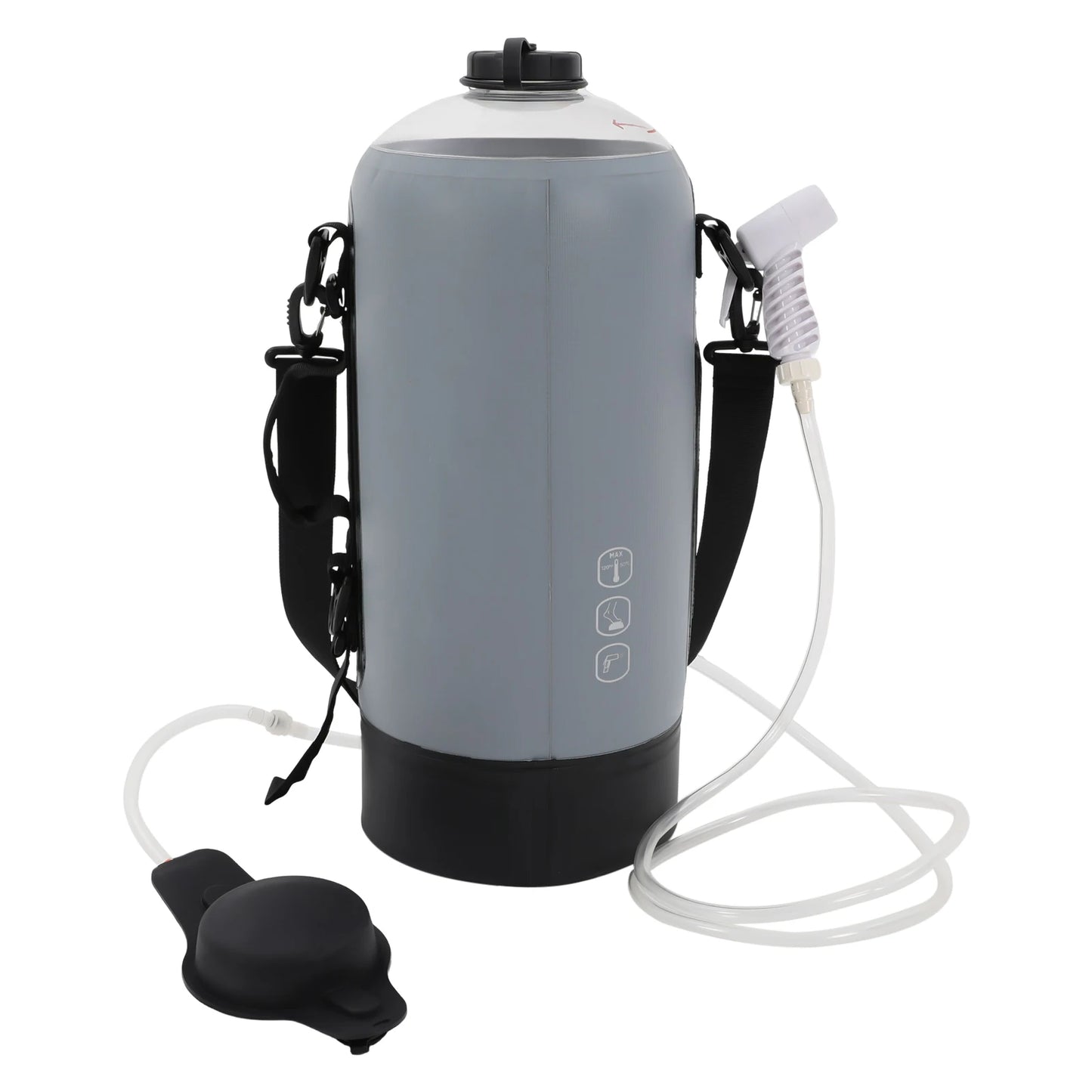 Bymaocar Portable Pressure Camp Shower With Air Pump
