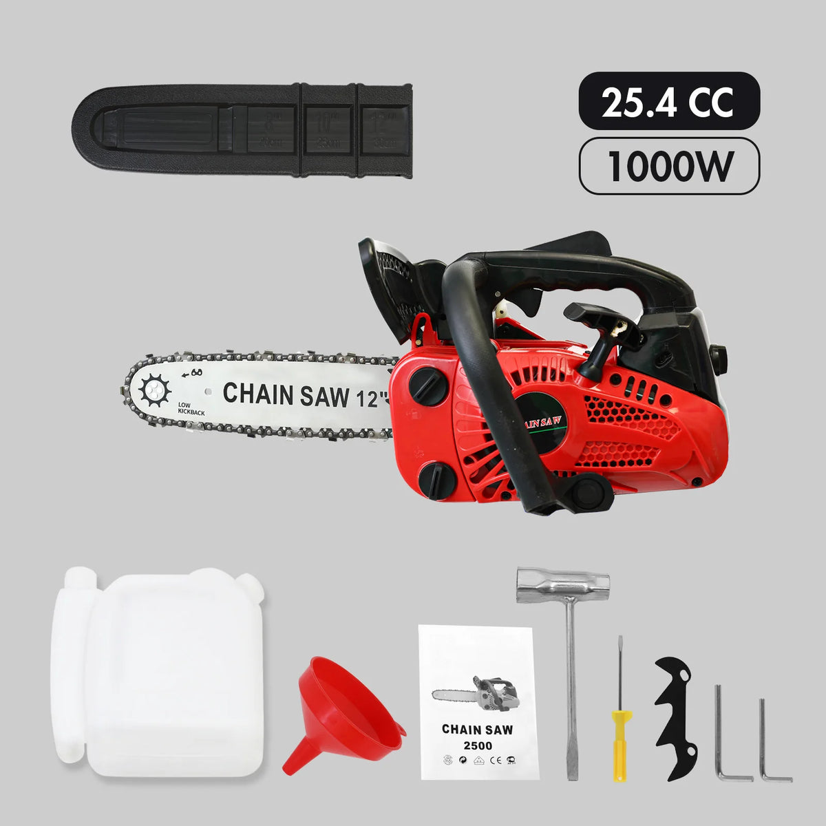 Lightweight Electric Chainsaw For Home Woodworking And Garden Trimming