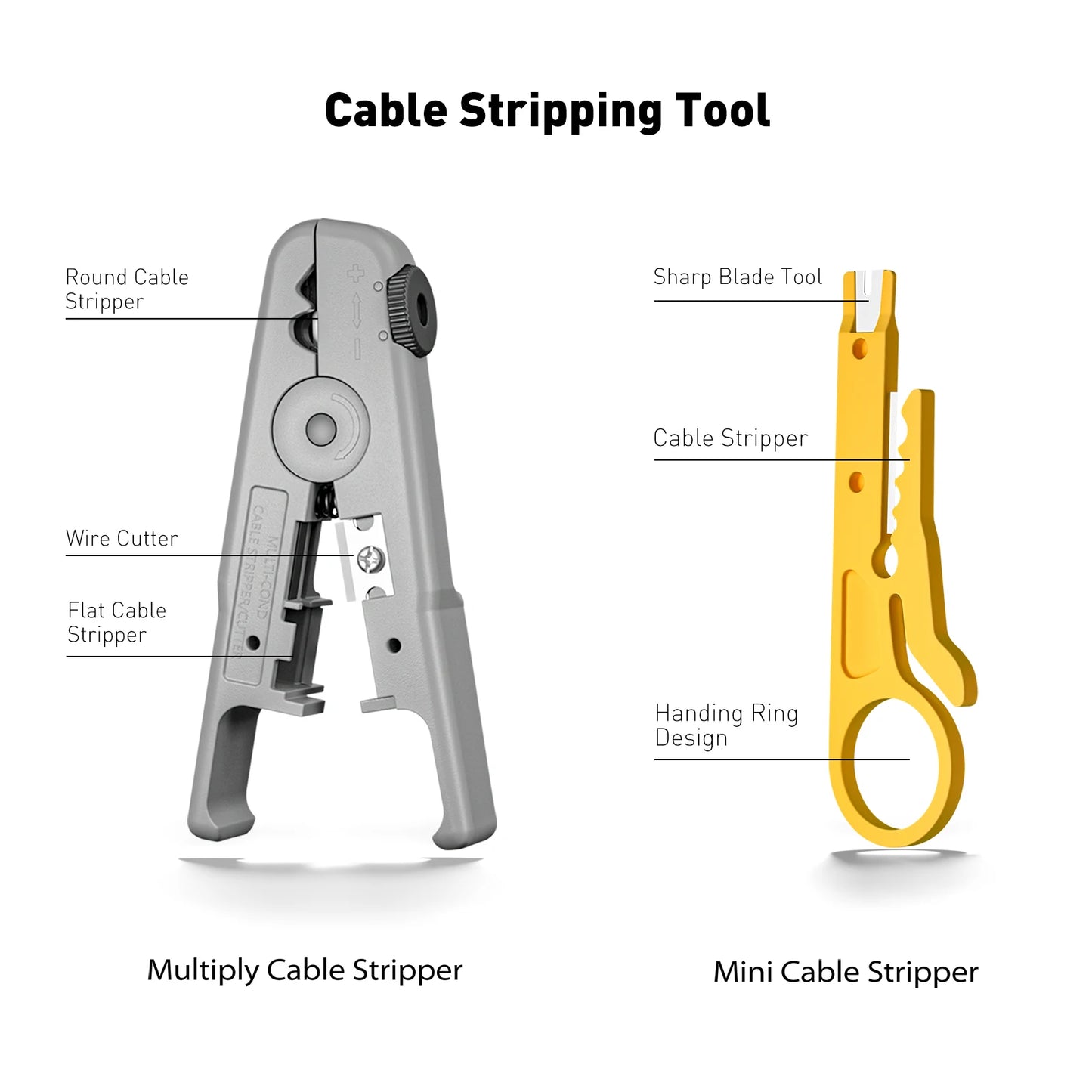 ZoeRax Professional Network Crimping Tool With Cable Tester