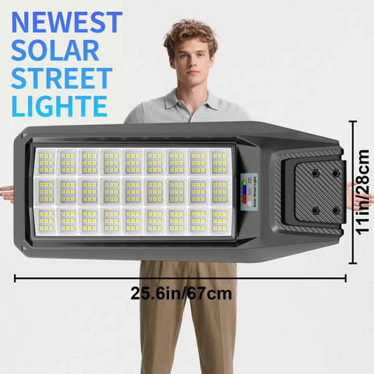 Waterproof Solar Motion Sensor Light With Remote Control And Timer