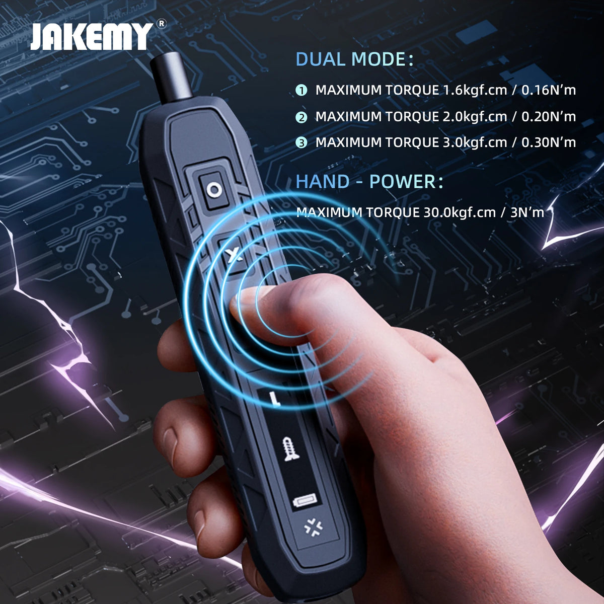 Jakemy Precision Screwdriver Set With Magnetic Bits For Electronics