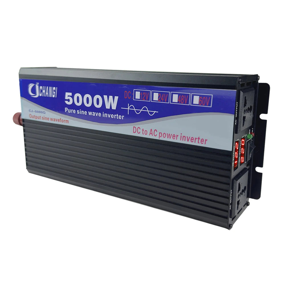 CJ Changi 5000W Pure Sine Wave Inverter 12V 24V 48V AC Output