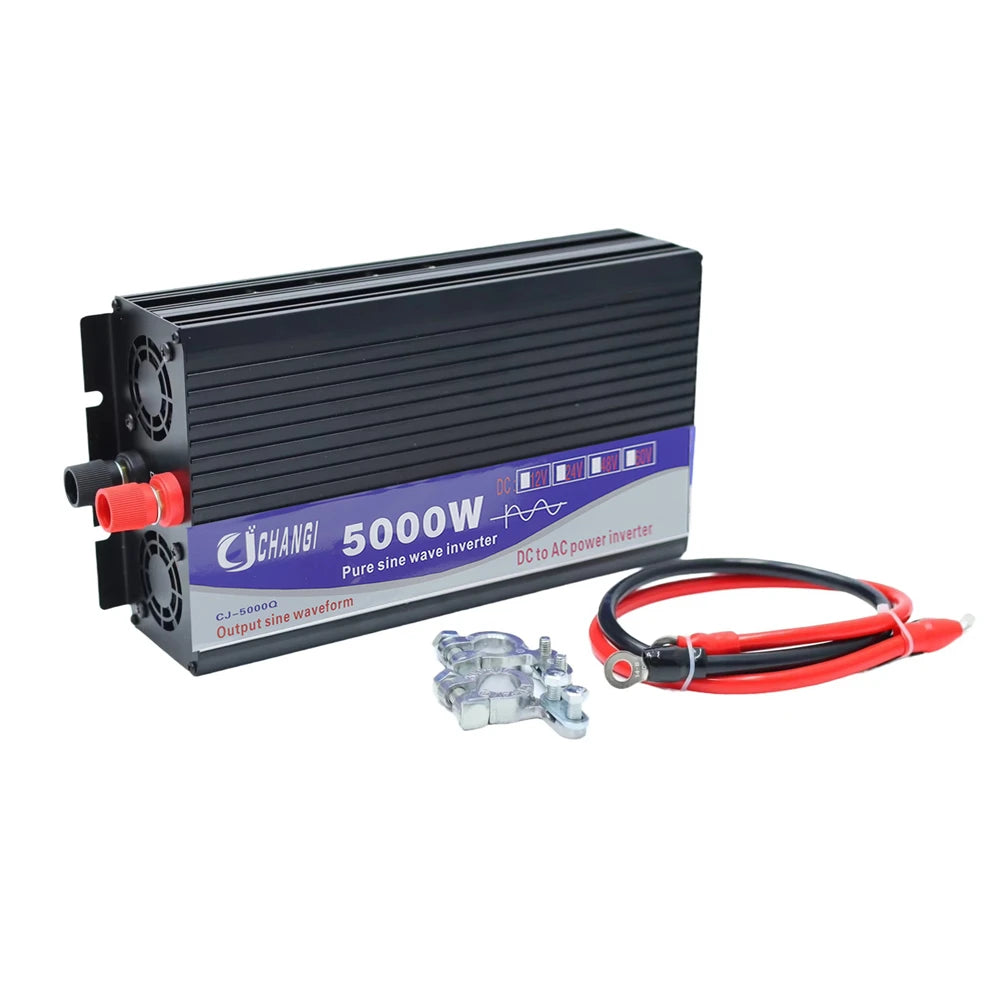 CJ Changi 5000W Pure Sine Wave Inverter 12V 24V 48V AC Output
