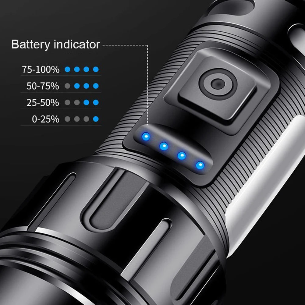 Laimanei 800LM COB LED Outdoor Lantern USB Rechargeable IPX4 Waterproof