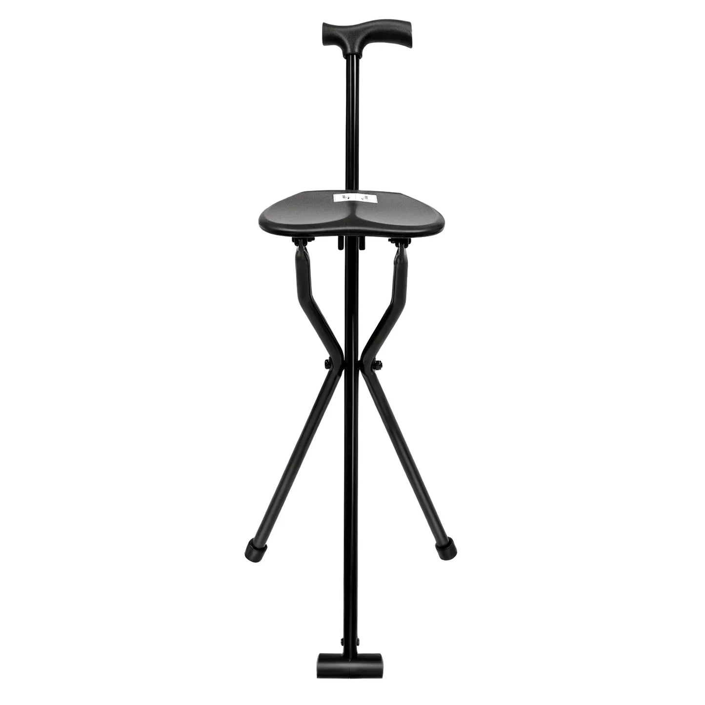 Folding Cane With Seat Walking Stick Lightweight Aluminum Alloy