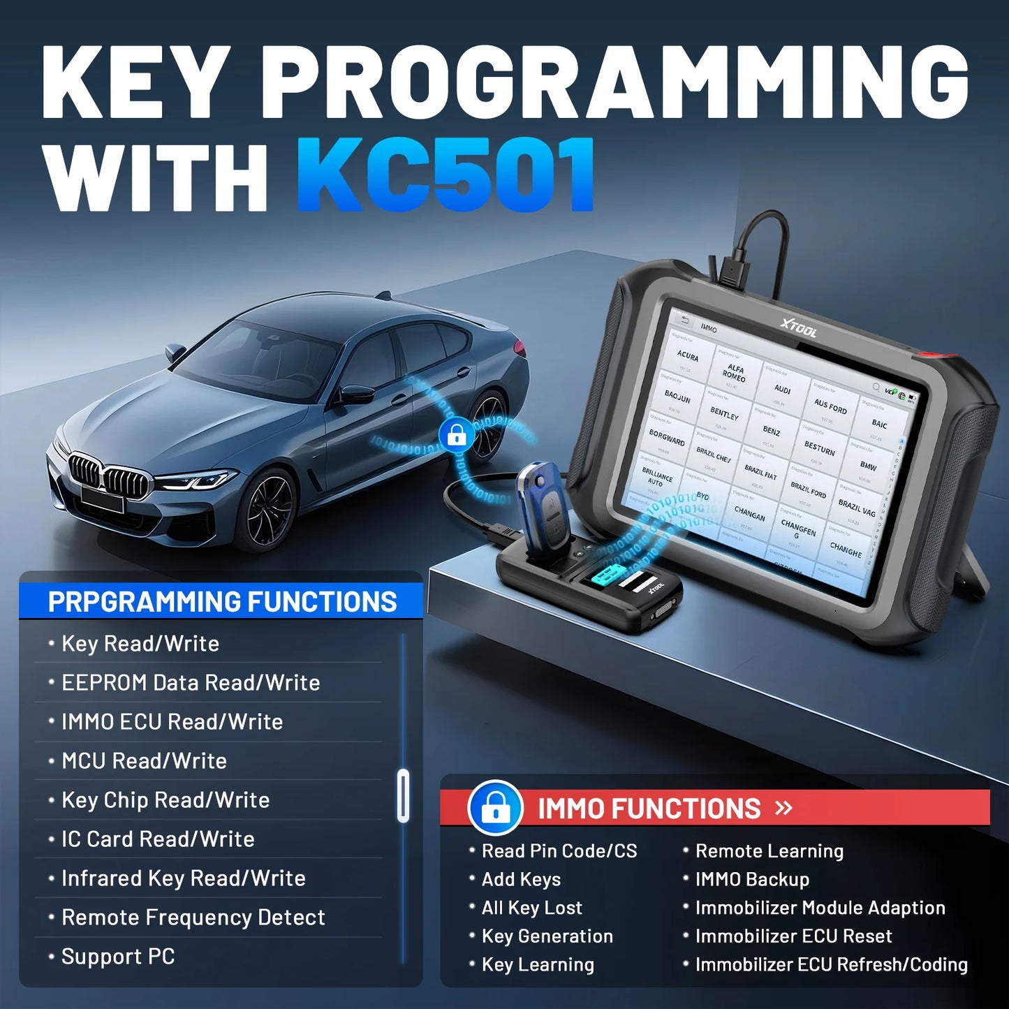 XTOOL X100 MAX V2.0 Key Programmer All Keys Lost Diagnostics