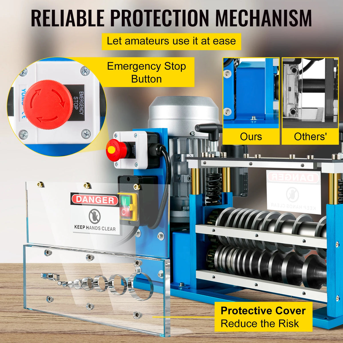 SucceBuy Electric Wire Stripping Machine Cable Stripper