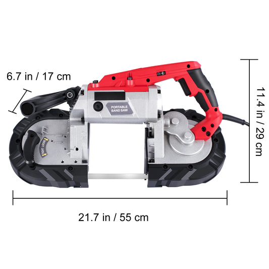 Succebuy Portable Band Saw With Variable Speed 10Amp Motor