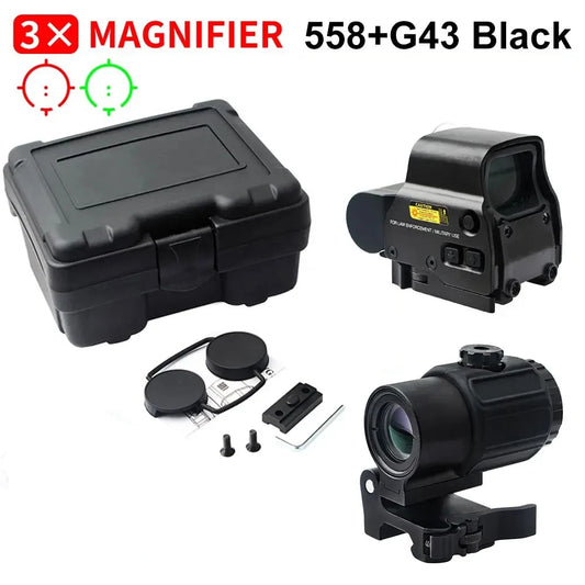Bestsight Holographic Collimator Sight With Quick Detach Mount