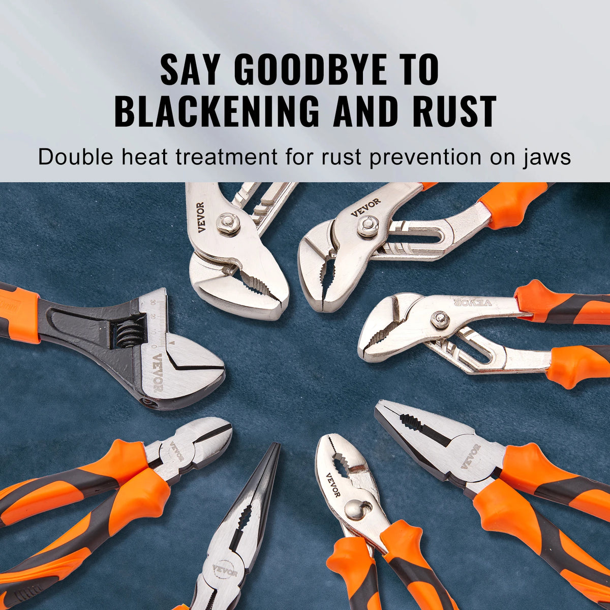 SucceBuy 8 Piece Pliers Set Professional Hand Tools Kit