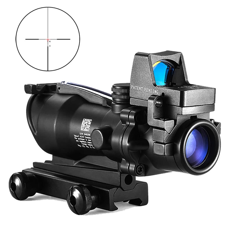 Nabila Adjustable Red Dot Tactical Rifle Scope For Hunting