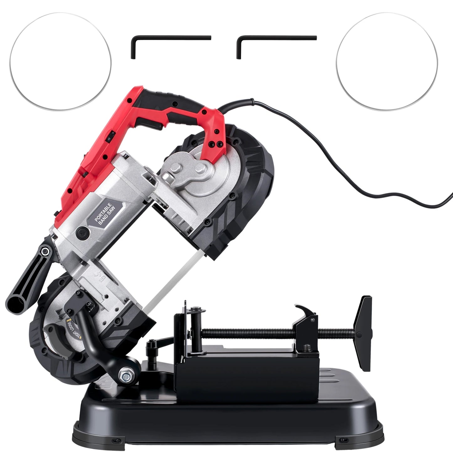 Succebuy Portable Cordless Bandsaw With Variable Speed 10 Amp Motor