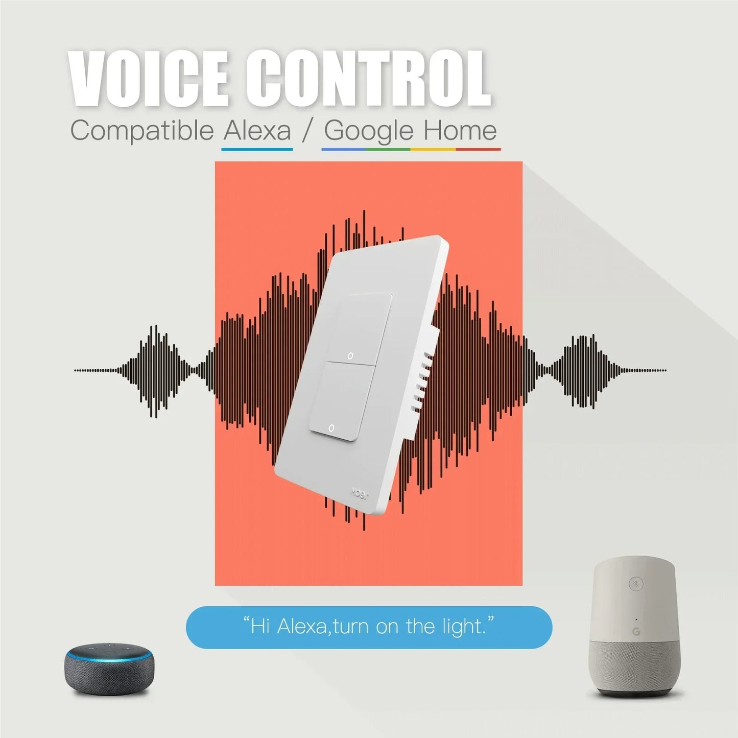 Moes Tuya ZigBee Smart Light Switch Controls Alexa And Google