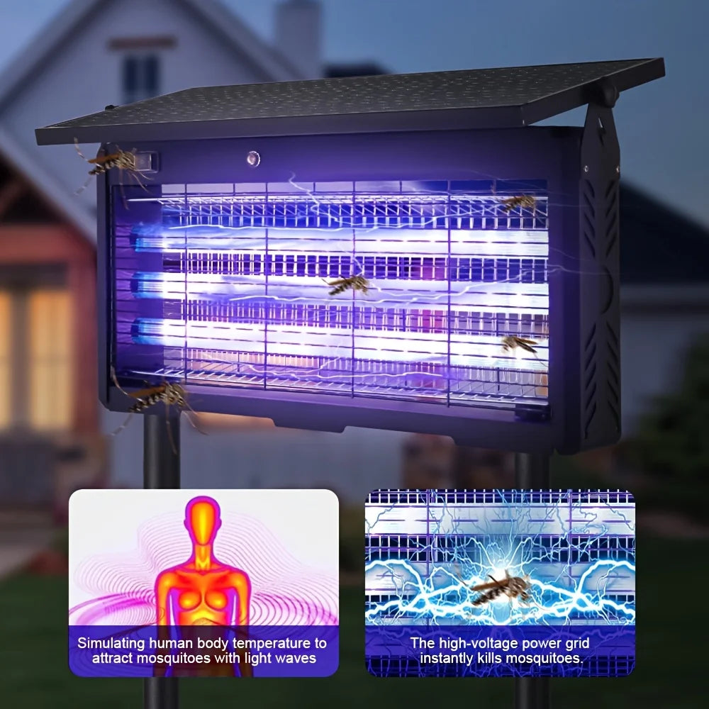 Outdoor Solar Mosquito Repellent Lamp Insect Control Device