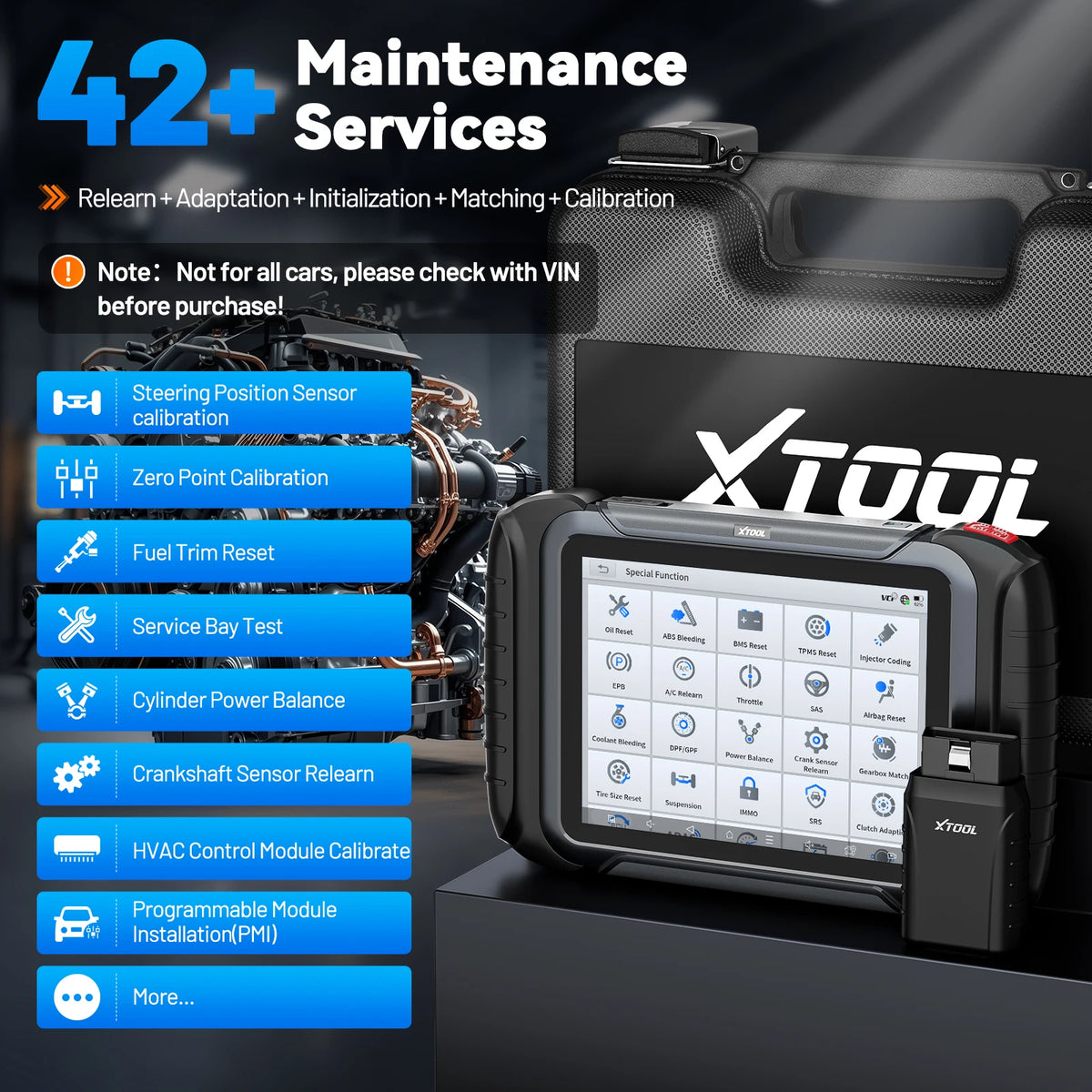 XTOOL D8W Bluetooth Diagnostic Tools Upgrade of XTOOL D8S Automotive Scanner With Topology Map Built-in DoIP CAN FD 3-Year Free