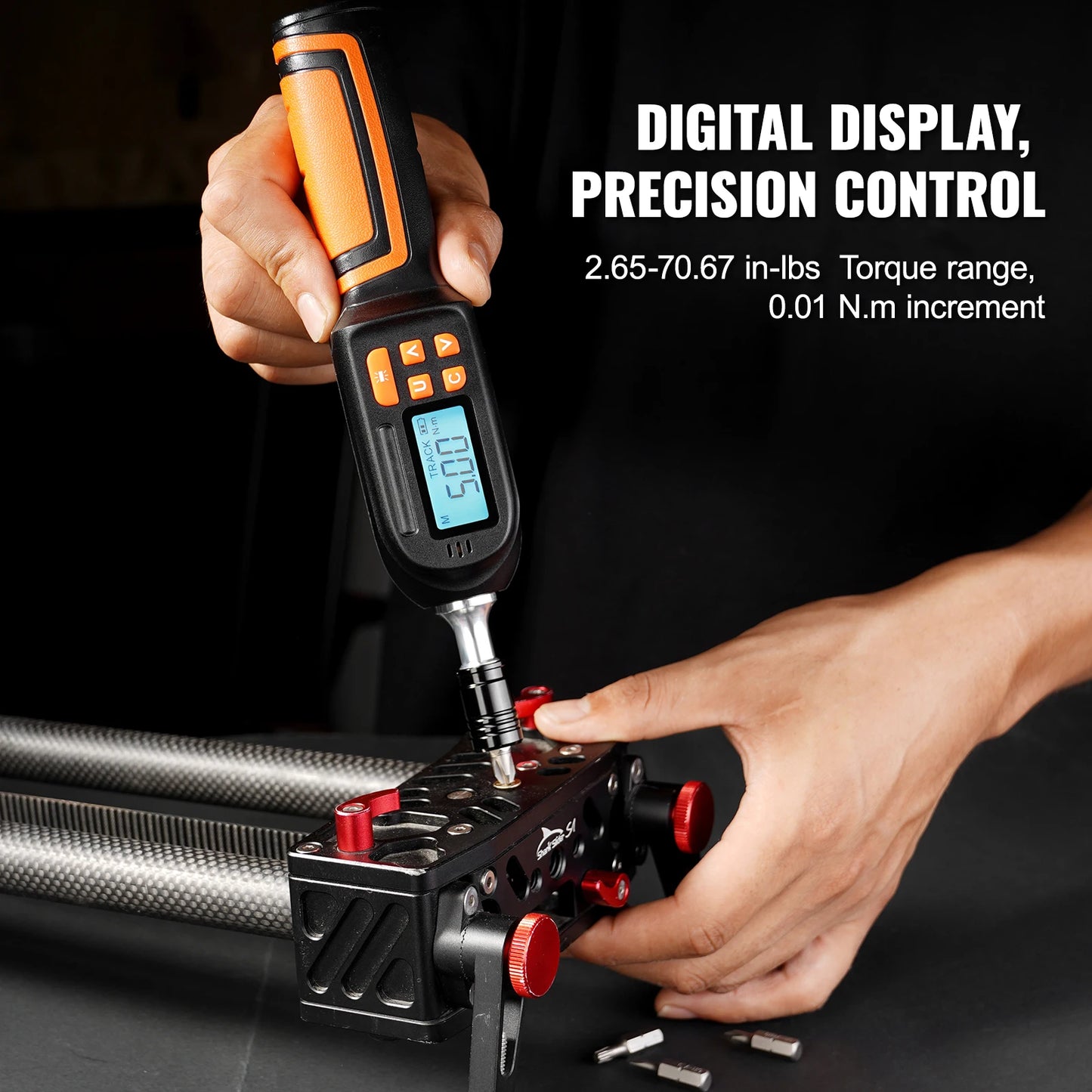 SucceBuy Digital Torque Screwdriver With LCD Display And Case