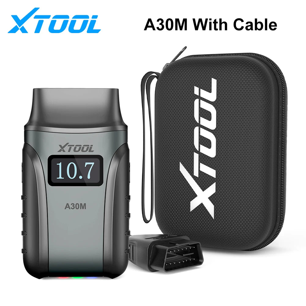 XTOOL Anyscan A30M OBD2 Scanner Bluetooth Diagnostic Tools Automotive Scanner Lifetime Free Update Bidirectional Built-in CAN FD
