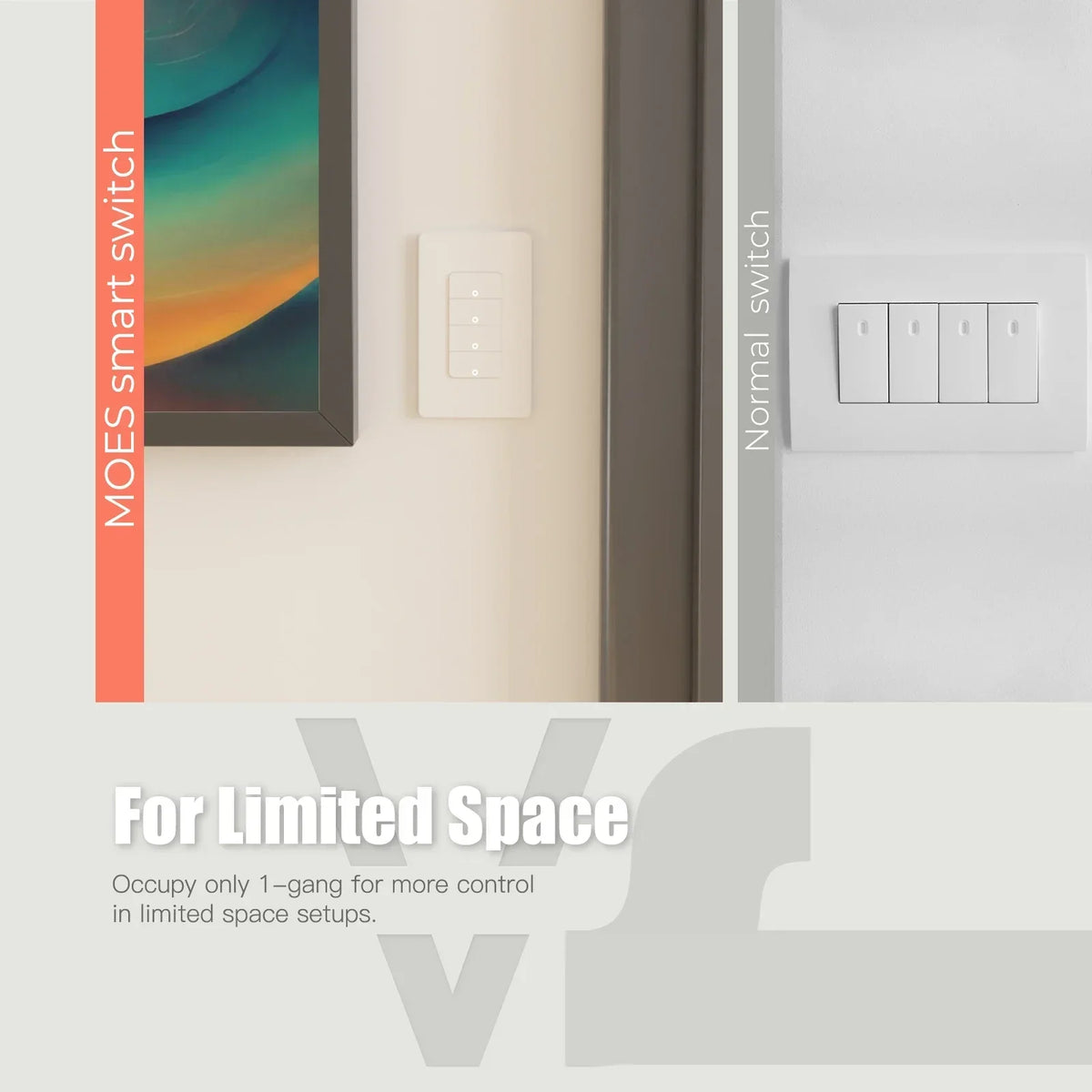 Moes Tuya ZigBee Smart Light Switch Controls Alexa And Google