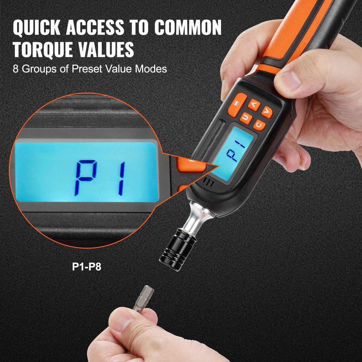 SucceBuy Digital Torque Screwdriver With LCD Display And Case