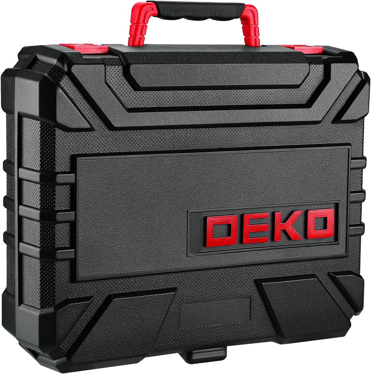 DEKO 126 Piece Cordless Drill Set Essential Household Kit