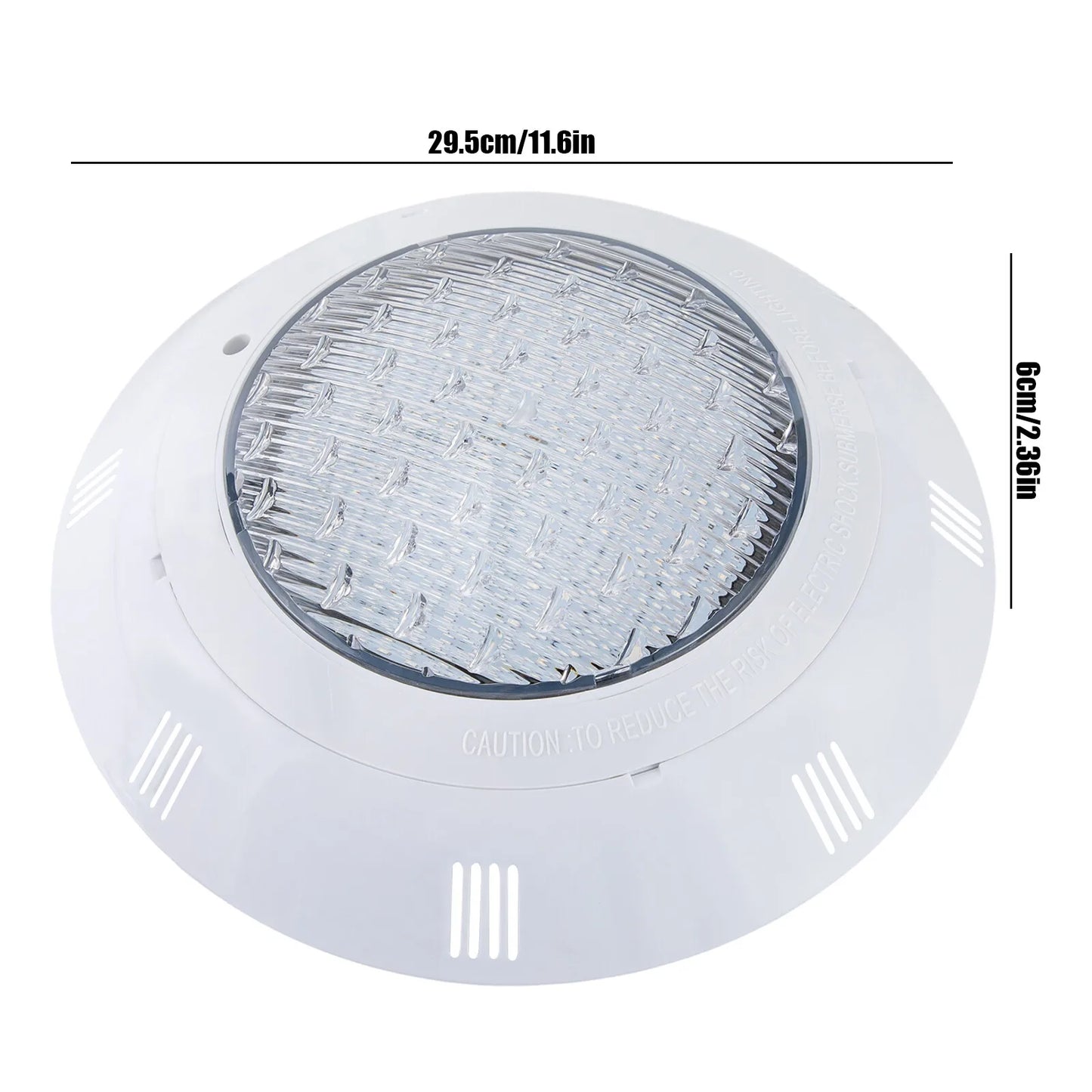 RGB LED Submersible Pool Light 12V 36W With Remote IP68