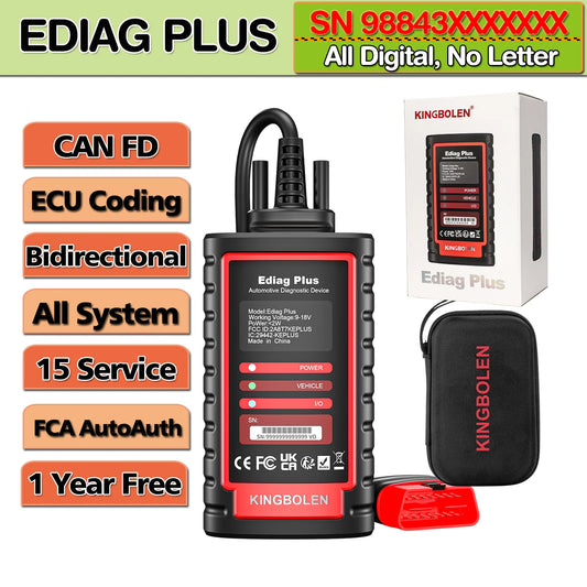 ThinkDiag 2 ALL Software 1 Year Free Update Auto Diagnostic Tool Support CAN FD ECU Coding Bidirectional 16 Reset OBD2 Scanner