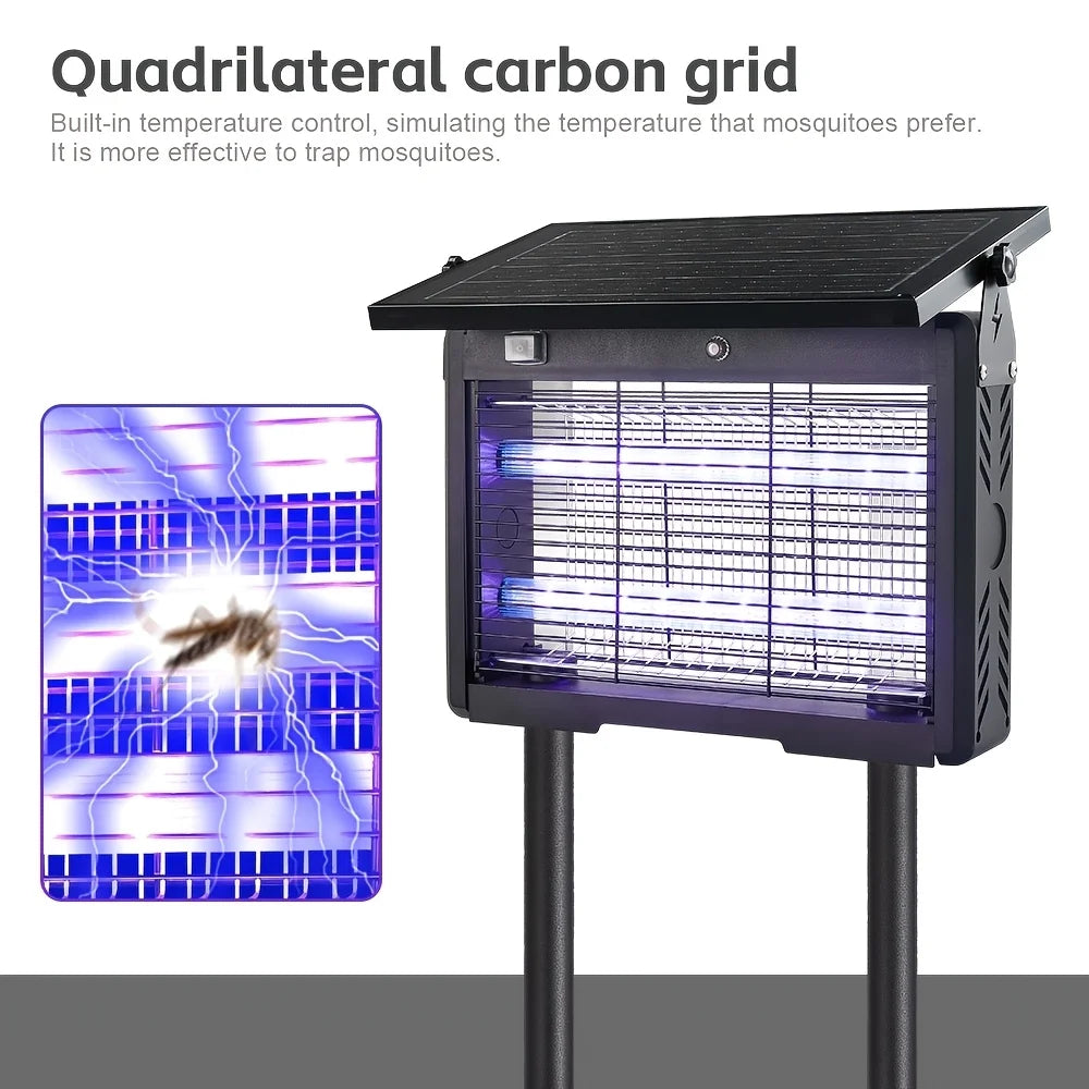 Outdoor Solar Mosquito Repellent Lamp Insect Control Device
